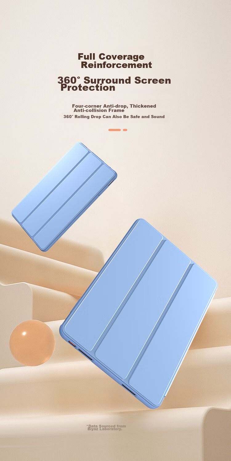 Чехол-книжка BIAZE для Huawei MatePad SE 11 дюймов, черный, с подставкой, противоударный