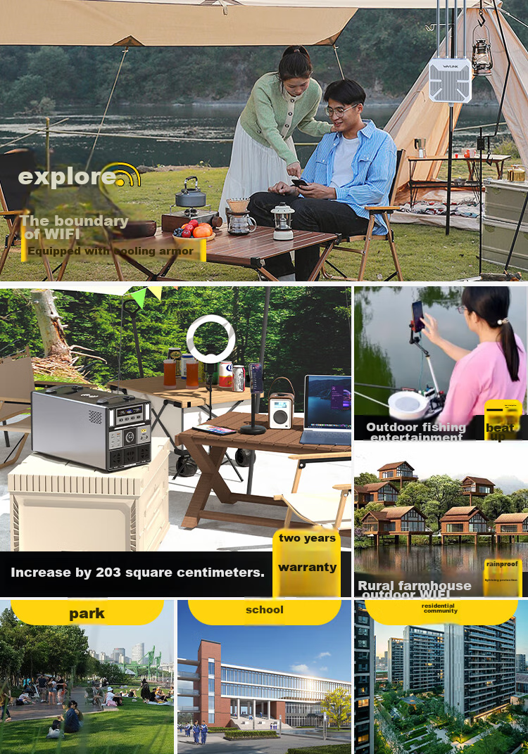 Wavlink AERIAL HD9 AX3000 WiFi 6 уличный маршрутизатор, двухдиапазонный беспроводной мост высокой мощности, всенаправленное покрытие, базовая станция WiFi для наружного видеотрансляции и сетевых зон