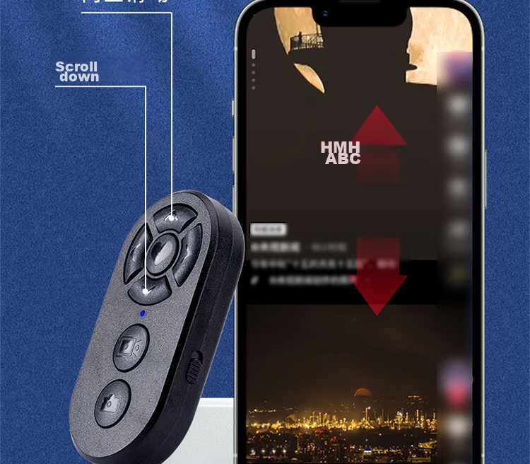 Bluetooth-пульт для смартфона Fotopro BT-9, черный