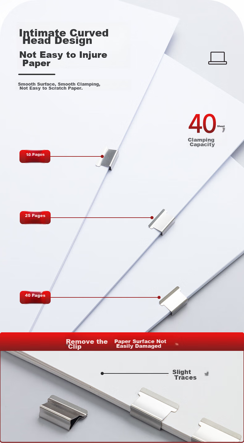 Скрепки металлические M&G, 50 шт., ABS916A8, для бумаг