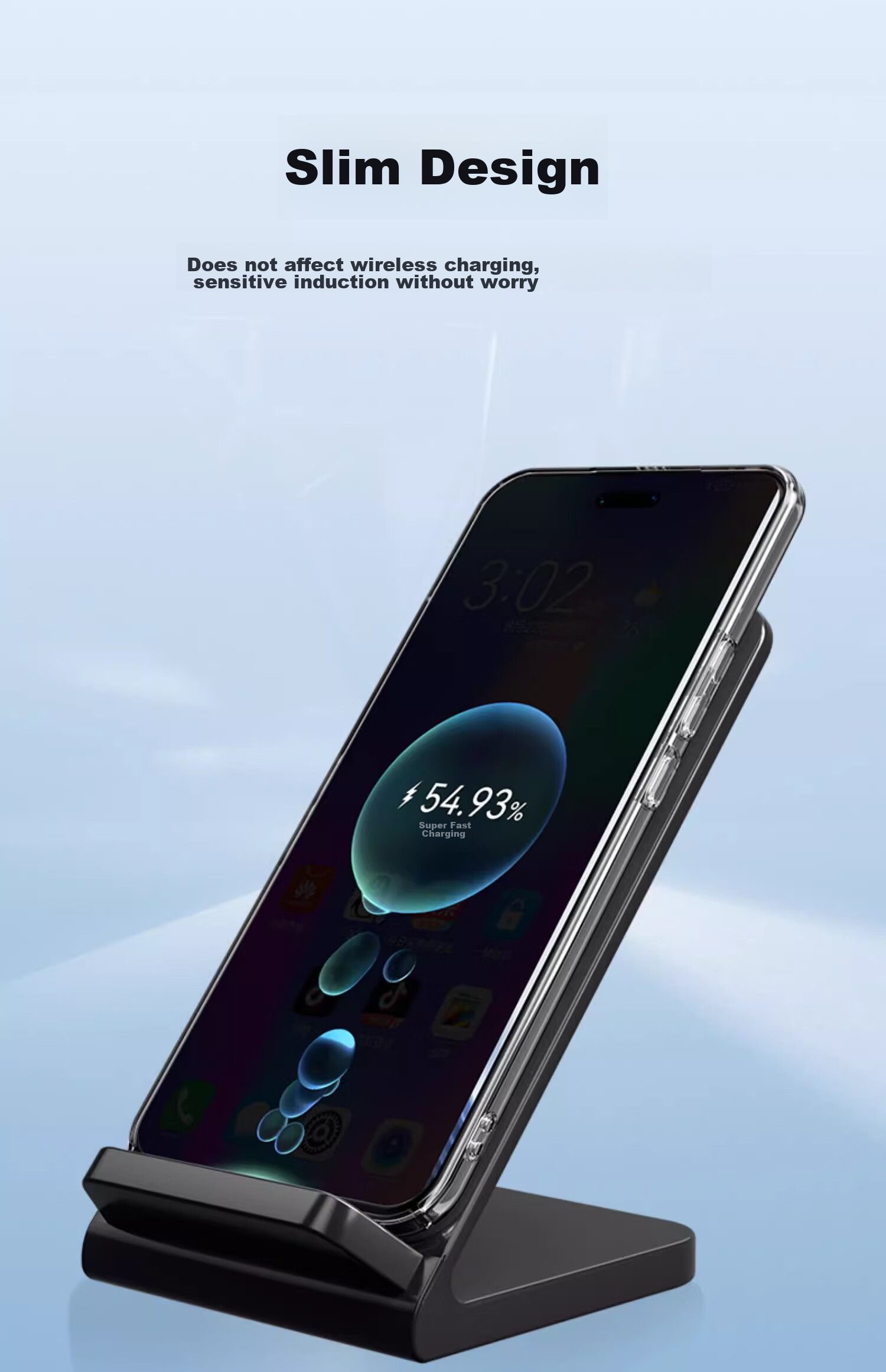 Чехол для телефона POZZO для HONOR Magic6 Pro, полностью прозрачный, противоударный, защита от отпечатков пальцев