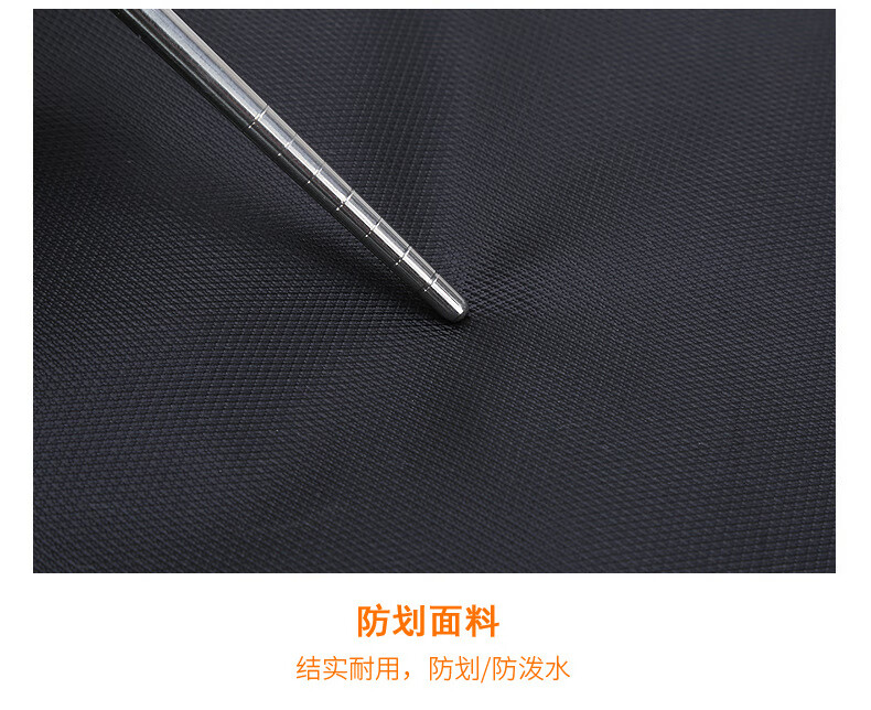木丁丁 特大号双肩包电脑包男士商务背包旅行包苹果联想笔记本电脑包17.3英寸黑色带夜间反光条