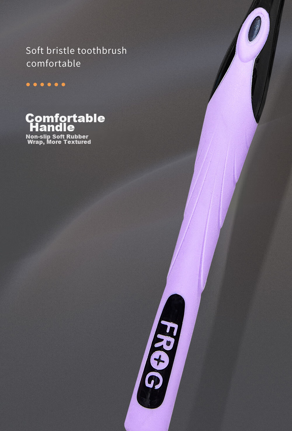 Зубная щетка Qingwa Gentle Charcoal Adult Toothbrush, 8 шт., мягкая щетина, защита десен, семейная упаковка