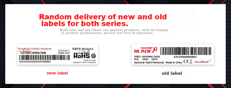 Оперативная память KINGBANK DDR5, 32 ГБ (2x16 ГБ), 6000 МГц, CL28, для настольных ПК, комплект из 2 модулей