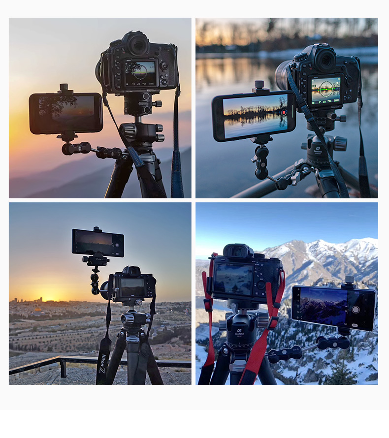 Штатив Leofoto LS-324C, карбоновый, портативный, легкий, для фото- и видеосъемки, для беззеркальных и зеркальных камер, профессиональный штатив