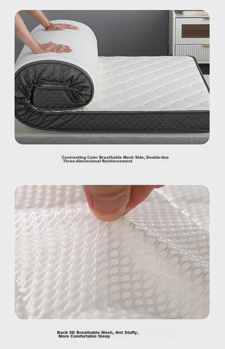 Наматрасник La Torretta Latex Student Mattress, 0.9м односпальный, антибактериальный, для общежития, мягкий, 1.2м