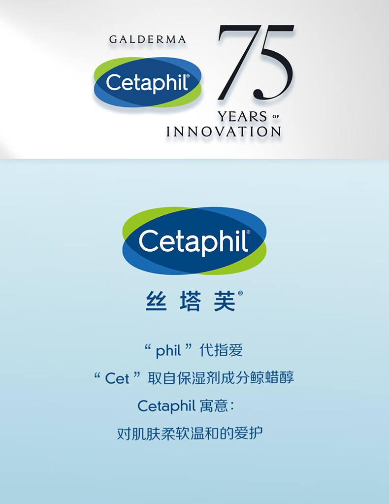丝塔芙（Cetaphil） 丝塔芙Cetaphil大白罐保湿霜 身体乳 润肤乳 敏感肌适用 【大白罐】保湿霜250g（新包装）