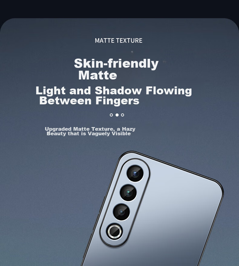Чехол для телефона Shangsu, совместимый с Meizu 20 Pro, AG матовый, защита камеры, противоударный, черный