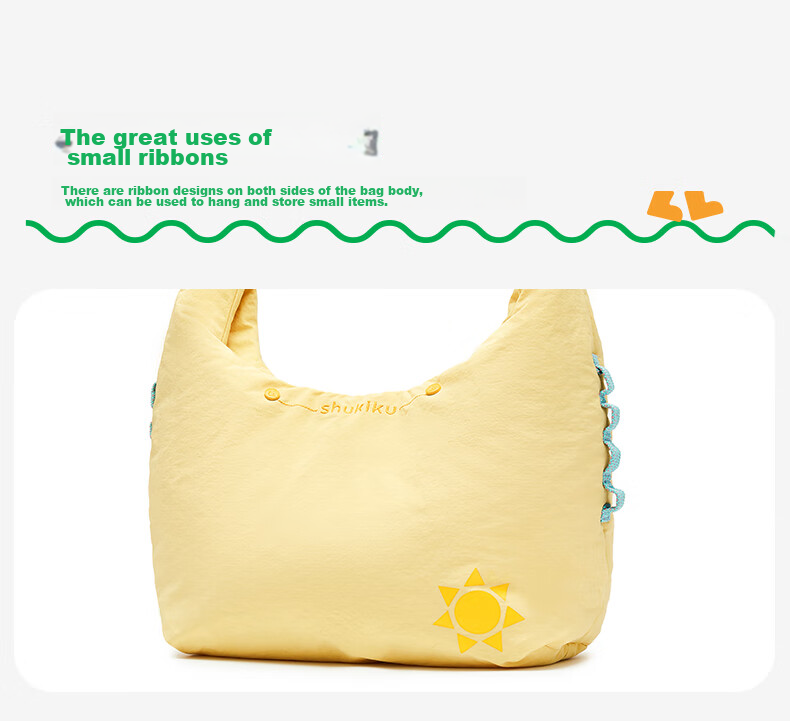 Женская сумка SHUKIKU Cloud Bag, модная сумка на плечо, трендовая сумка через плечо, легкая сумка для коммивояжера, ярко-желтая