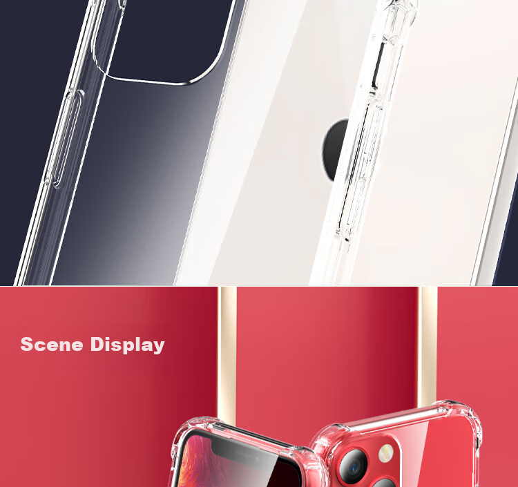 Прозрачный чехол для iPhone 13