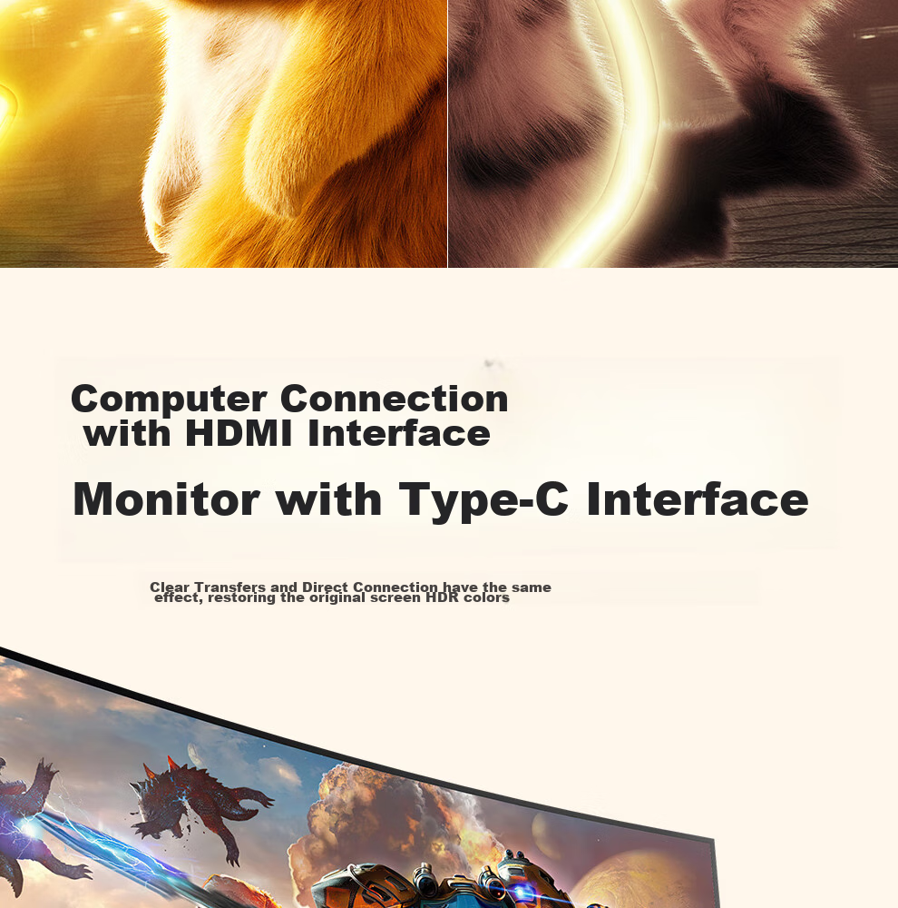 Переходник ULT-unite HDMI - Type-C, 4K@60Hz, для ноутбуков, ПК, PS5