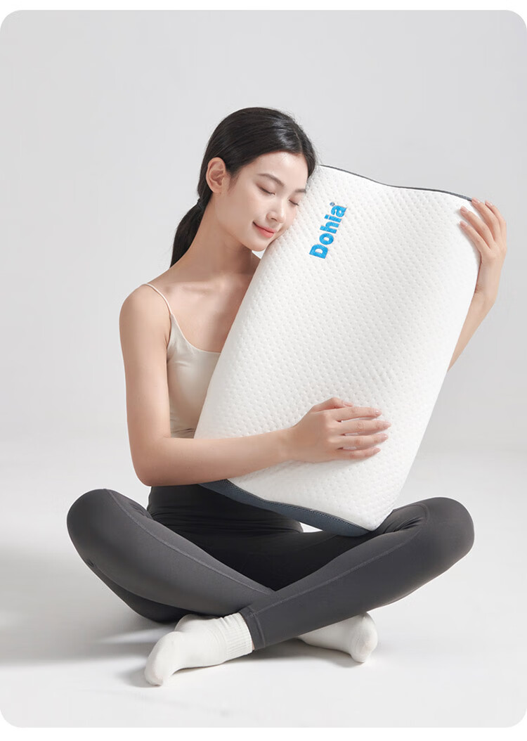 Подушка Dohia Slow Rebound Memory Foam Pillow, медленно восстанавливающаяся подушка из пены с памятью формы, для глубокого сна, для взрослых, 60*40 см