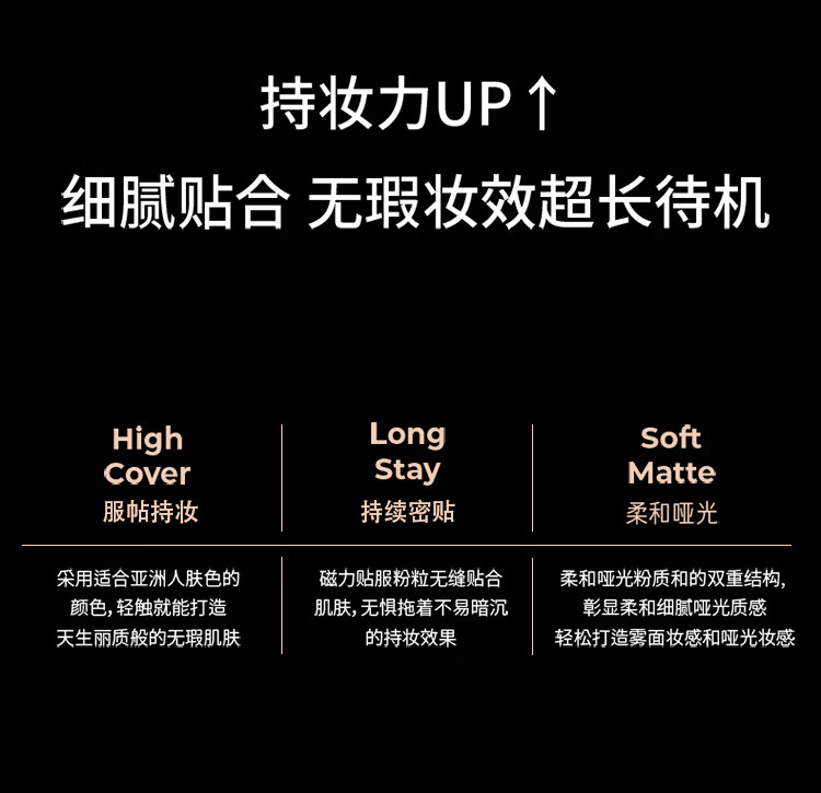 赫妍（HERA）黑金持久遮瑕粉底液控油轻薄不脱妆 自然香草21N1 35ml