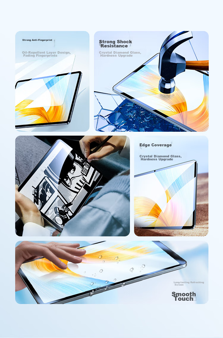 Защитное стекло BIAZE для Honor MagicPad 13 дюймов, противоударное, HD, прозрачное