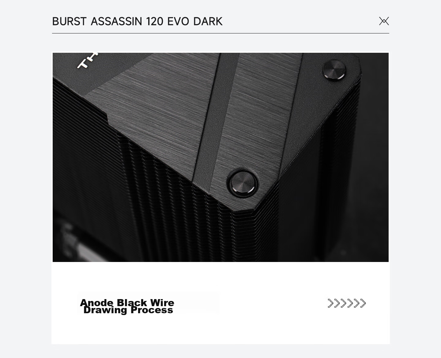 Кулер для процессора Thermalright Burst Assassin 120 EVO DARK, 6 тепловых трубок, AGHP, BA120 EVO DARK