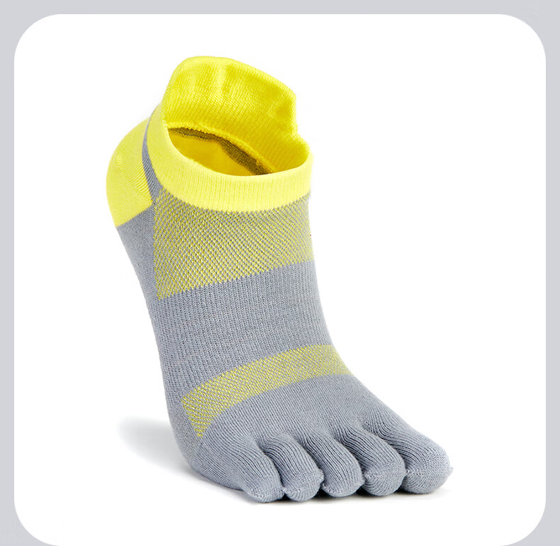 Носки TFO Competition-Grade Quick-Dry Five-Toe Socks, мужские, серые, размер M
