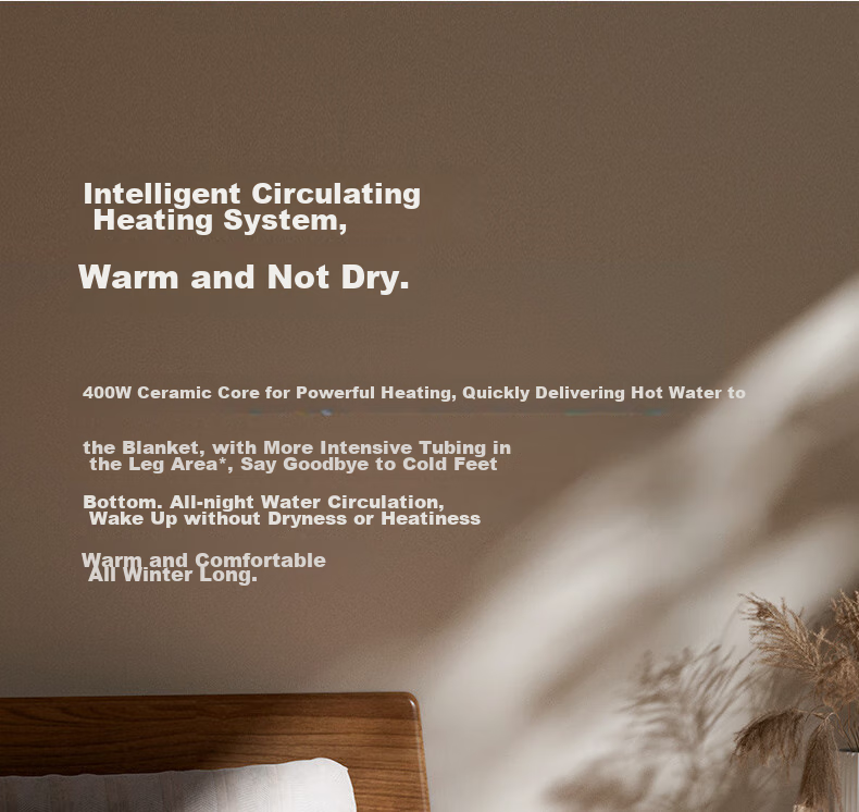 Умное одеяло с подогревом Mijia Dual-Person Smart Heating Blanket, низкий уровень шума, управление со смартфона Xiaomi, 1.8 метра