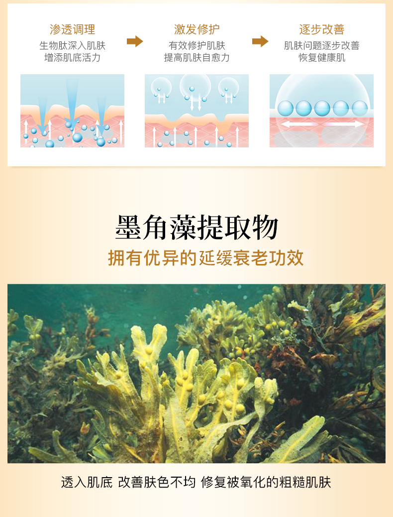 南京同仁堂 百幽草红血丝寡肽修护精华液敏感肌面部精华增厚角质层肌肤干痒补水保湿舒缓精华水100ml