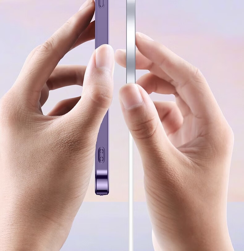 Чехол Kelleia для iPhone 15 Plus/Max, прозрачный, с защитой камеры, противоударный, с MagSafe, черный
