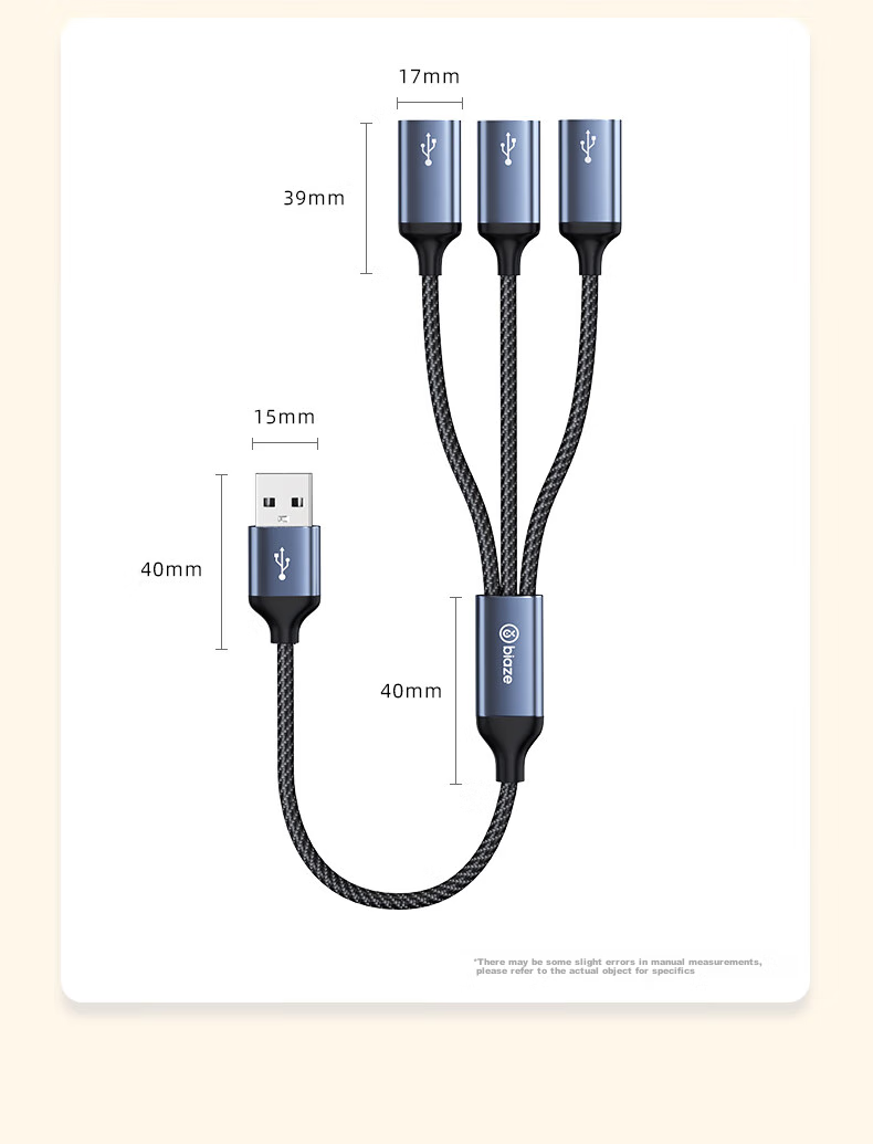 USB-хаб BIAZE HUB60, 1-вход/3-выхода, алюминиевый сплав, серый, для Huawei MateBook14 и других ноутбуков