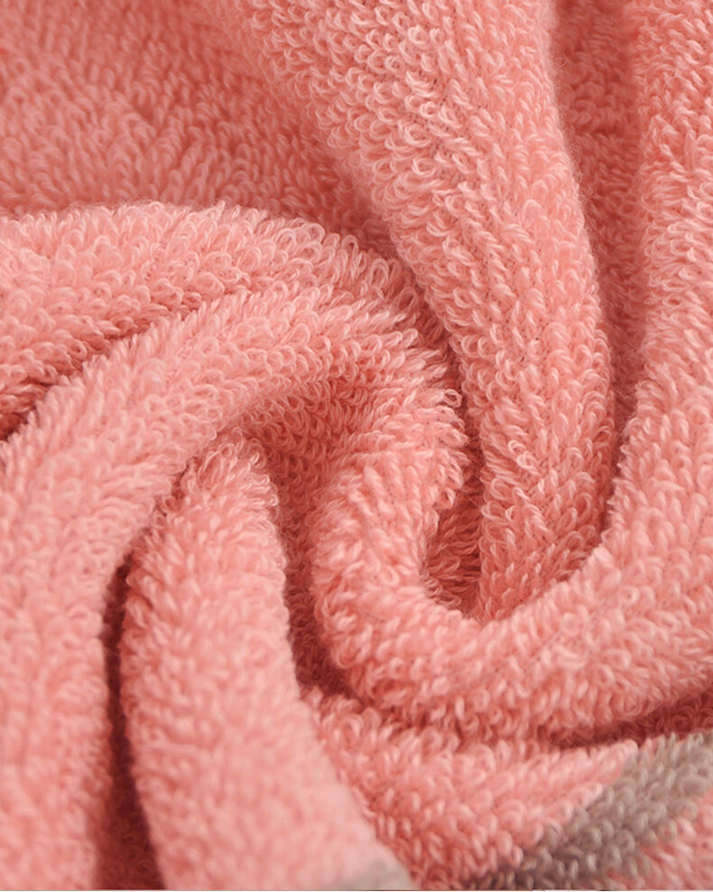 KING SHORE Pure Cotton Bath Towel, Class A Soft Cartoon Bath Towel for Home Use, Soft And Absorbent, Red, 130*63cm, 300g