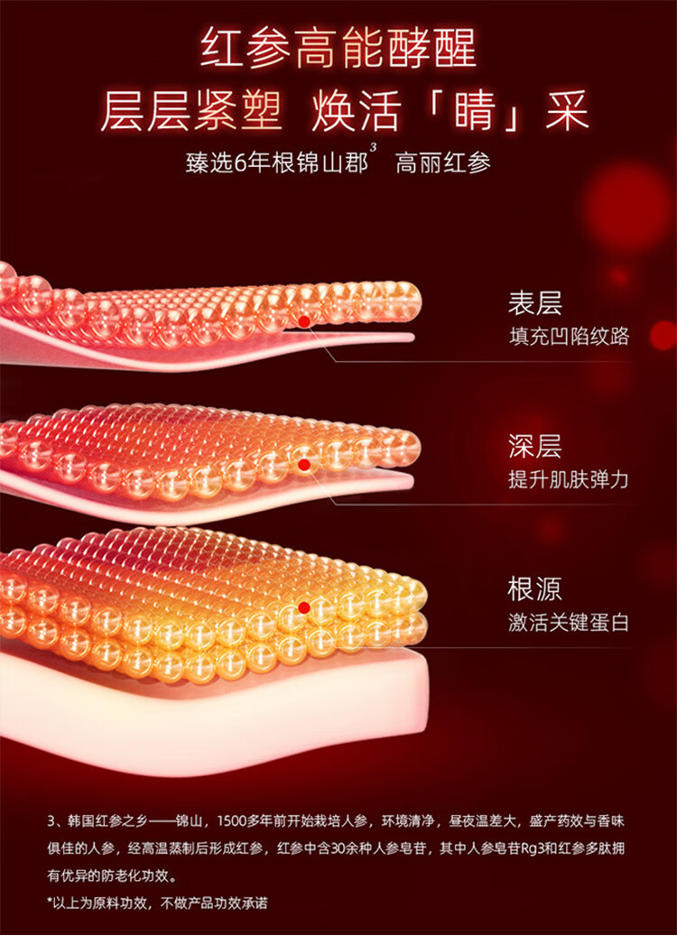 伊思（it‘s skin）红参滚珠眼霜15ml*2淡化细纹黑眼圈眼袋紧致眼周全脸淡纹护肤品女