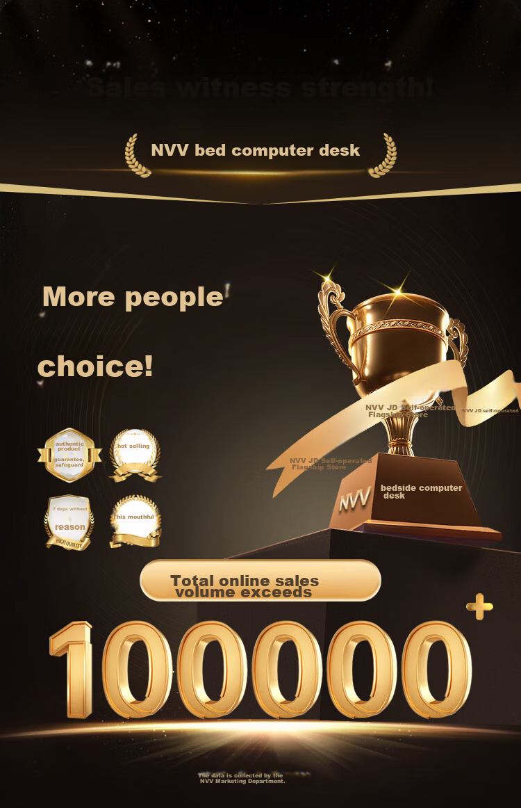 Столик-трансформер для ноутбука NVV, складной, для кровати, для учебы, для письма, компактный, белый