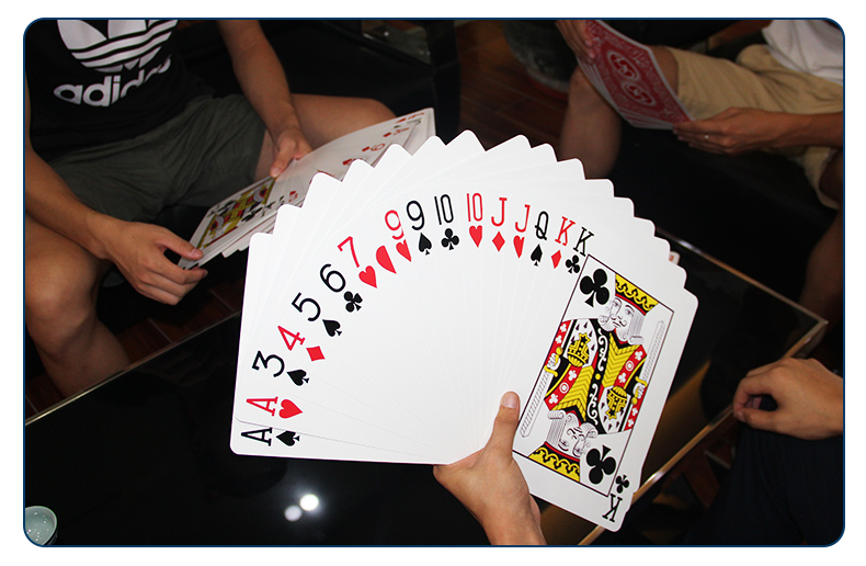 Колода игральных карт Wangjing Poker, 9x увеличенных карт для покера, Техасский холдем, большие карты для игры в покер для хайстейк игр, креативные аксессуары для настольных игр с комфортным ощущением