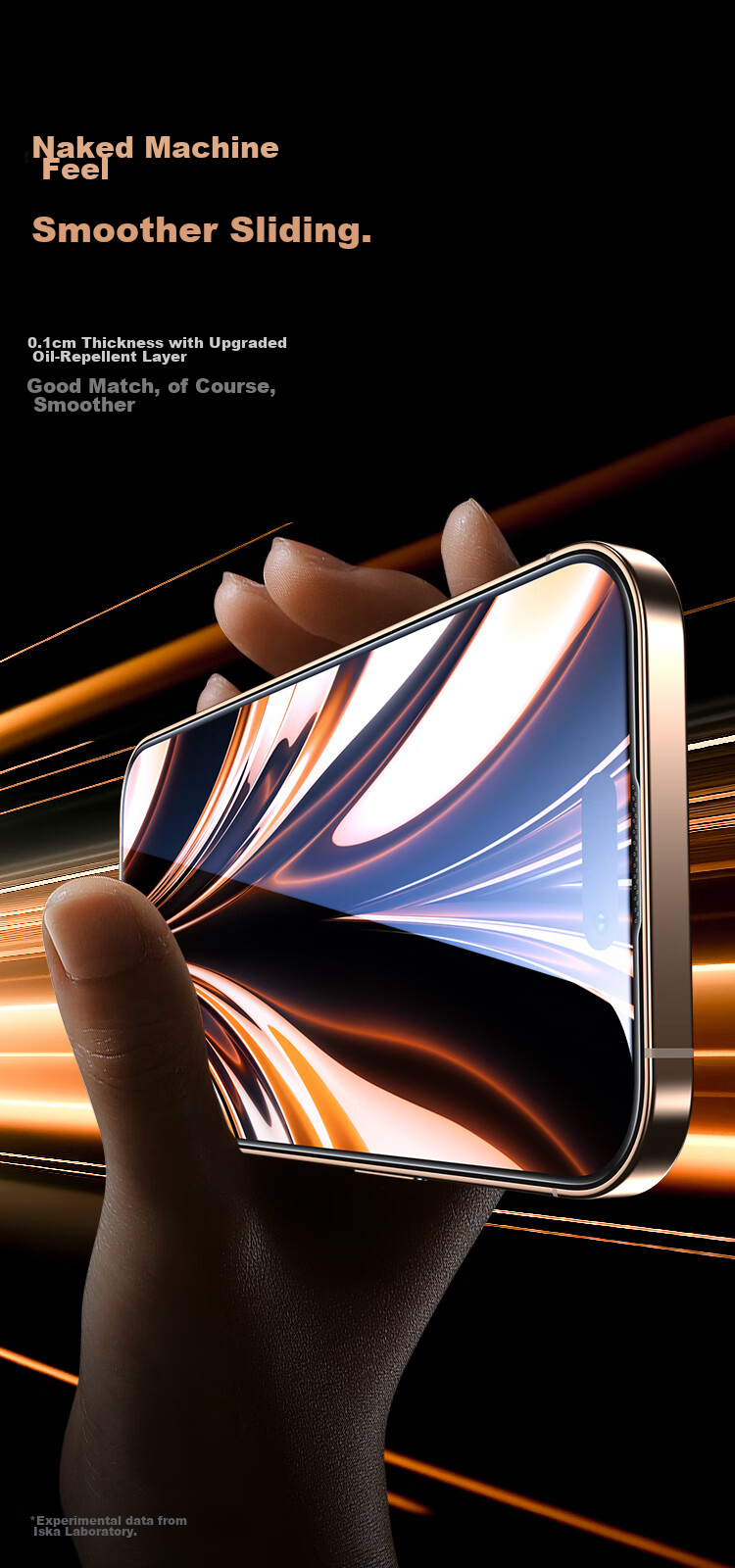 Защитное стекло Yisika для iPhone 16 Pro Max, закаленное, противоударное, антиотпечатки, HD, 2 шт. + набор инструментов