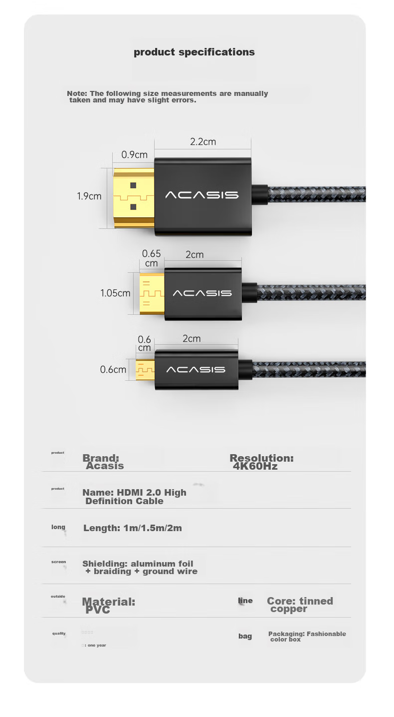 Адаптер Micro HDMI на HDMI
