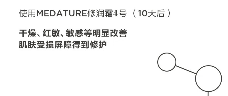 MEDATURE 褒曼霜4号呵护屏障维稳敏感肌肤舒缓肌肤保湿乳液呵护屏障30ml