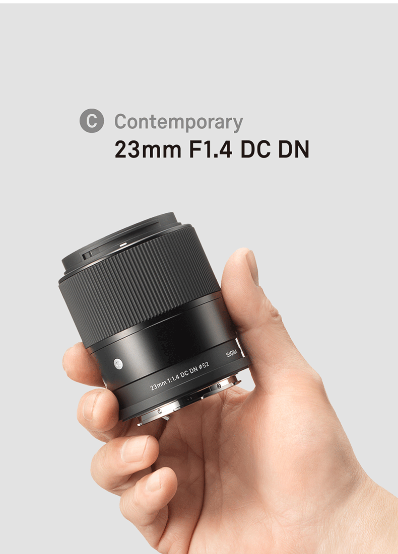 Объектив SIGMA 23mm F1.4 DC DN | Contemporary APS-C для беззеркальных камер (Sony E-Mount)