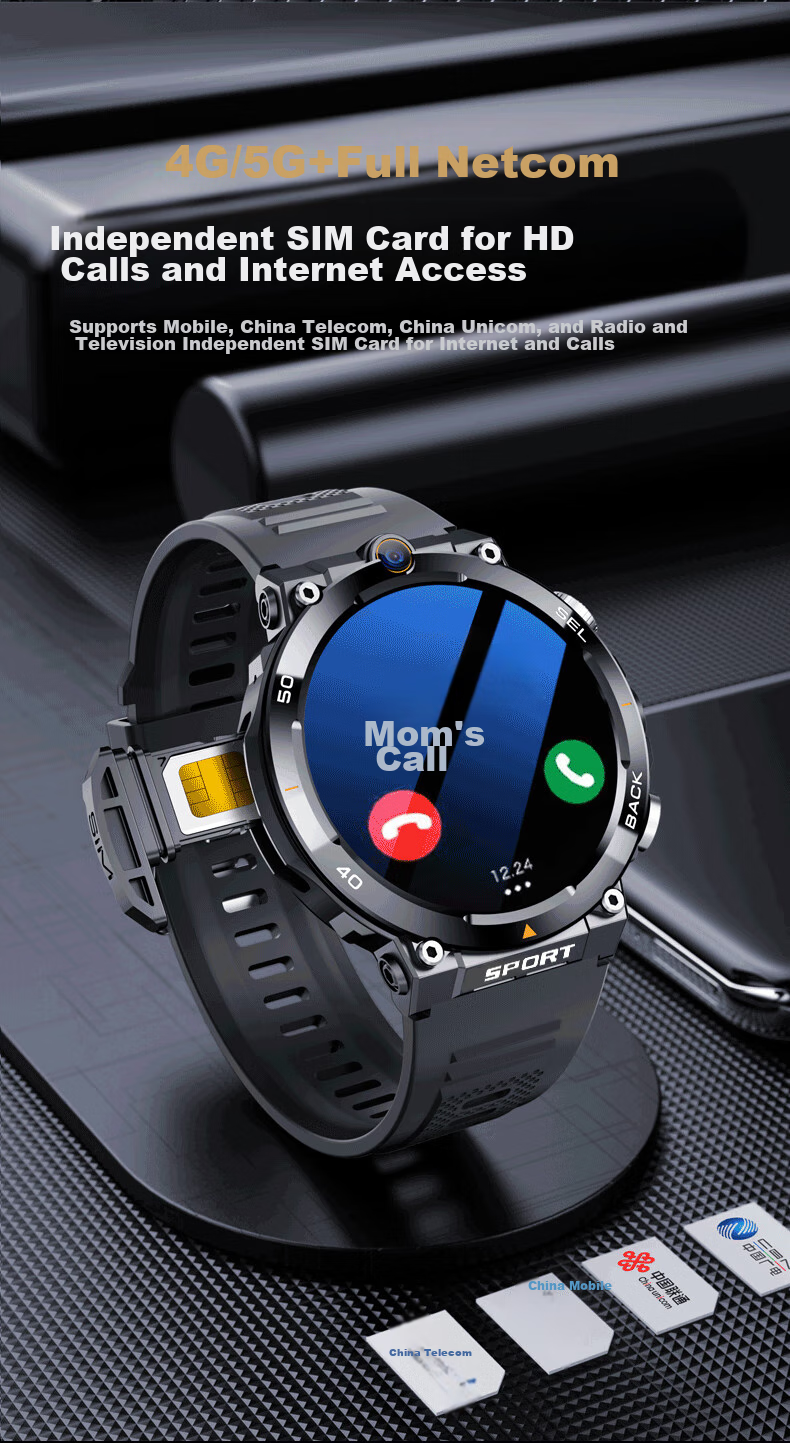 Смарт-часы Soaiy H80 с GPS, 4G, функцией звонков, камерой, мониторингом здоровья, водонепроницаемостью IP67, для детей и подростков