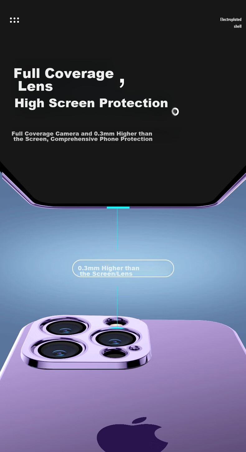 Чехол для iPhone 13 Pro Max ZHIWEISHI, прозрачный, антиударный, с магнитной функцией, черная графитовая рамка