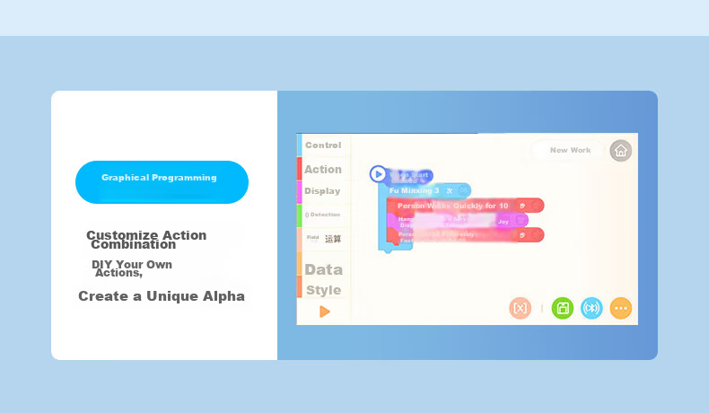 Робот-компаньон UBTECH Alpha Ebot, обучающий, интерактивный, для детей