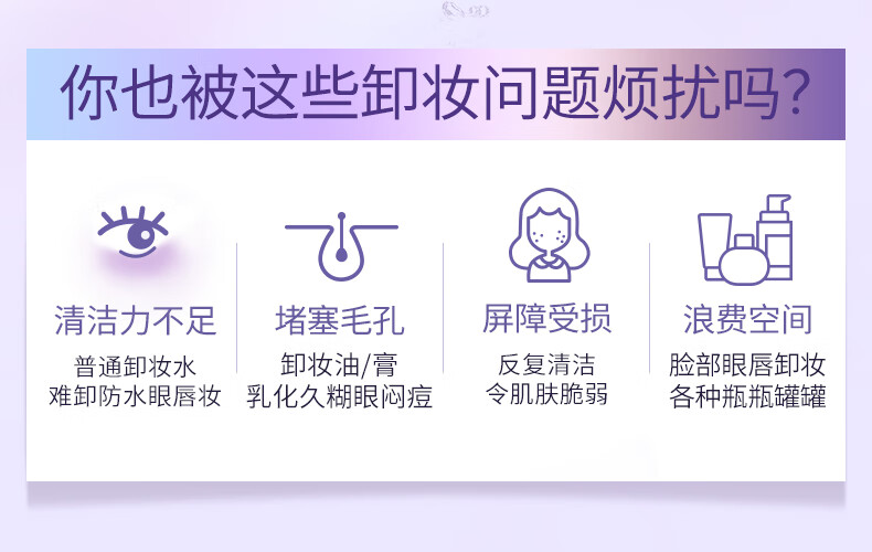 蓓昂斯（BYPHASSE）眼唇脸部卸妆液500ml原装进口卸妆水油温和保湿清洁深层清洁卸妆