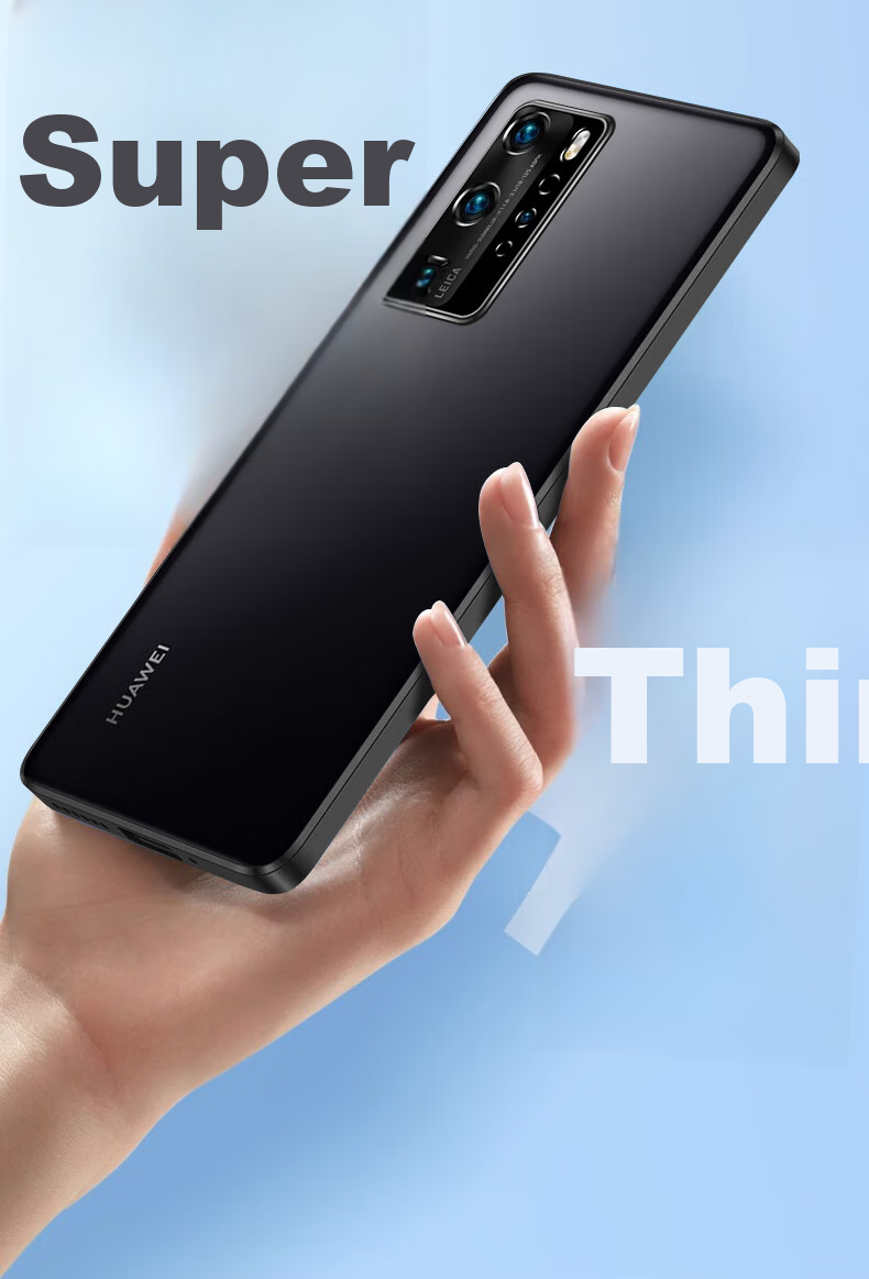 Защитный чехол NEYAA для Huawei P40 Pro, прозрачный, противоударный, ультратонкий, с воздушными подушками, модный, простой, мягкий, с гальваническим покрытием
