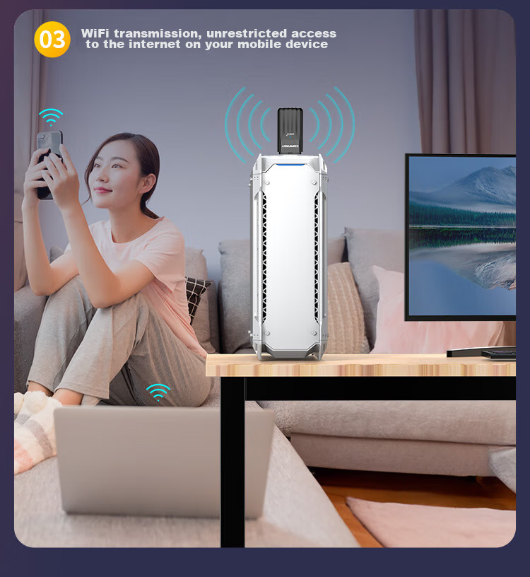 Wi-Fi адаптер COMFAST AX900, Bluetooth 5.3, USB, двухдиапазонный, для ПК, 900 Мбит/с