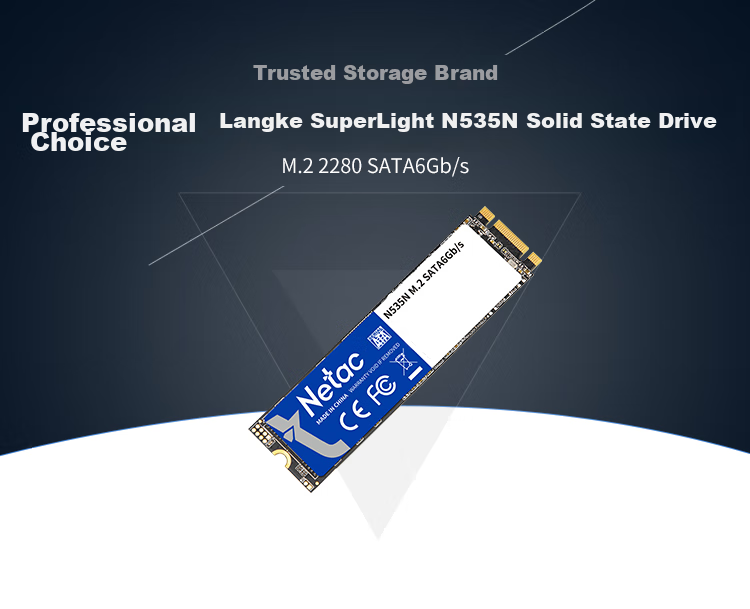 Твердотельный накопитель Netac N535N M.2 SATA 240GB