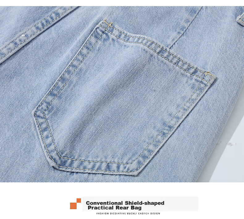 Джинсы Jeanswest Женские, 2025 Осень, Широкие штанины с высокой талией, Модные свободные брюки, Темно-синие, Размер XL