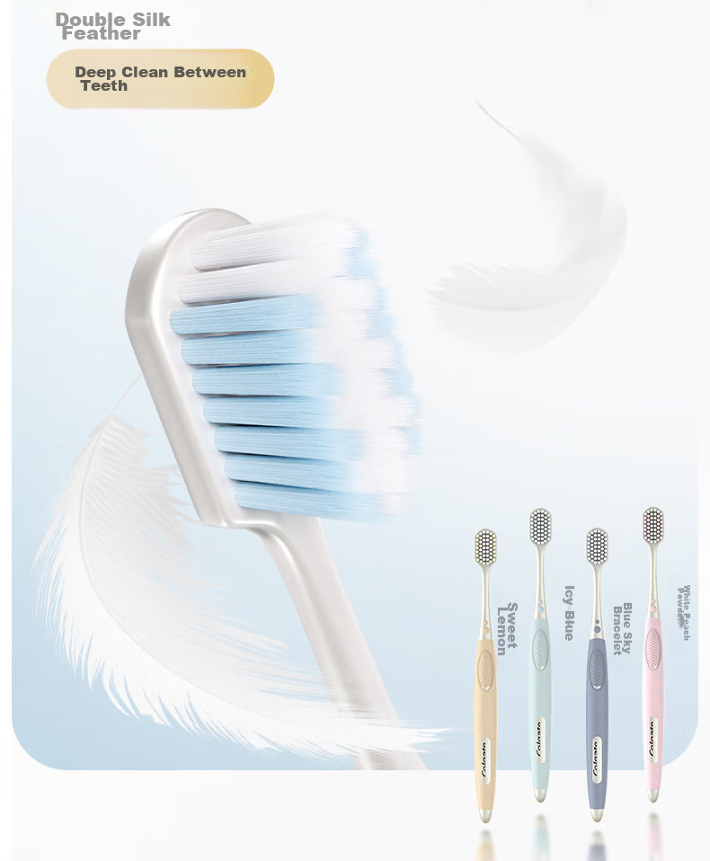 Зубная щетка Colgate с защитой десен, ультратонкая мягкая щетина, 48 отверстий, 1 шт.