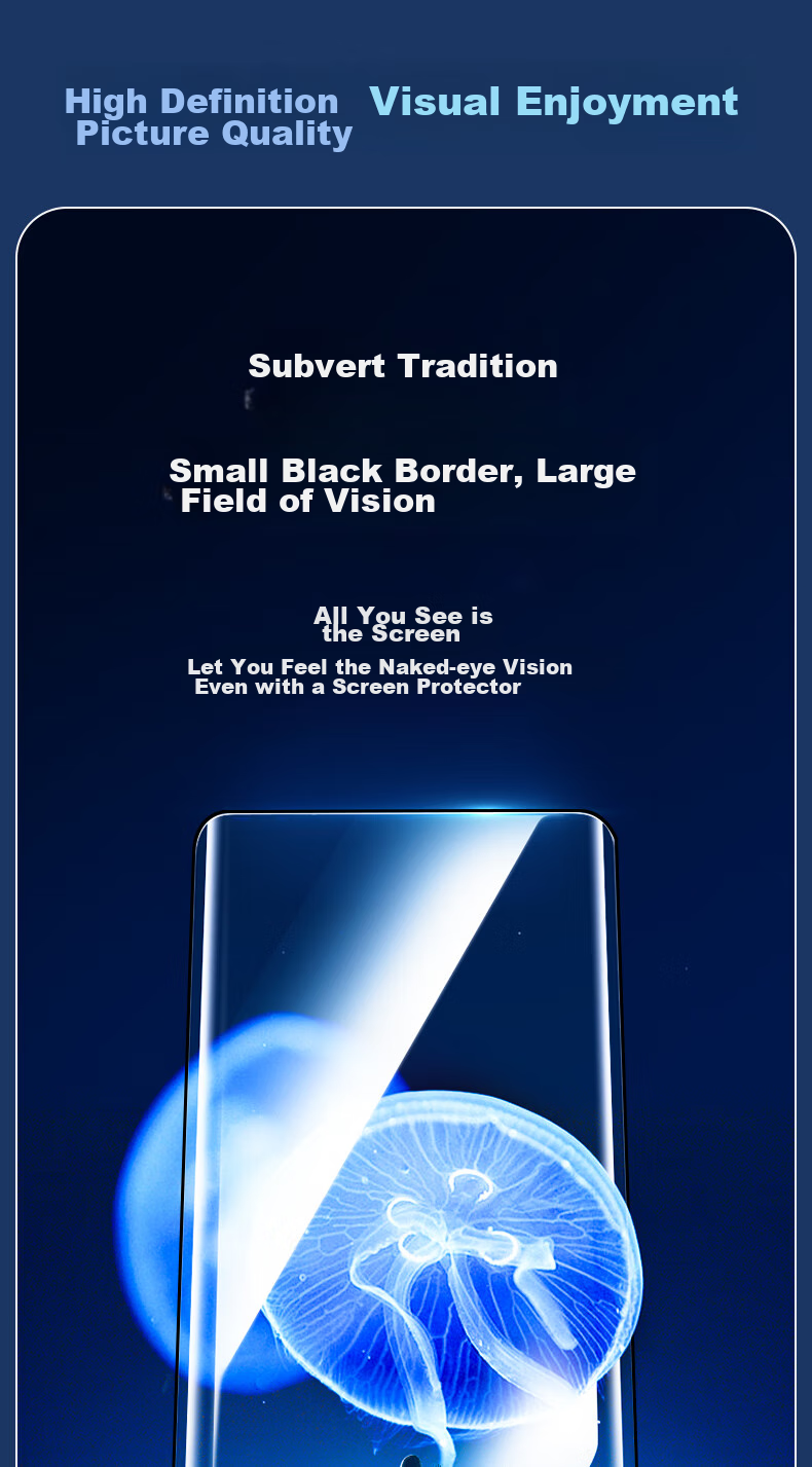 Защитное стекло KOOLIFE для Honor 70 Pro / Honor 70 Pro+ смартфон, закаленное, полное покрытие, высокое разрешение, защита от падений, отпечатков пальцев