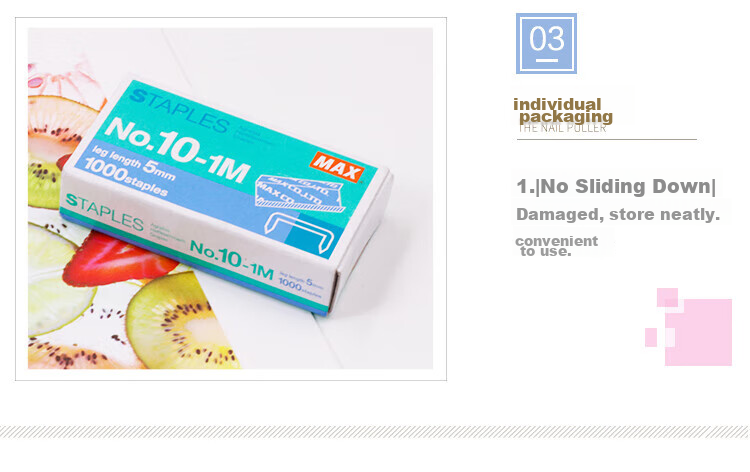 Степлер MAX HD-10, серия HD-10, скобы №10-1M, 1000 шт./коробка, офисные канцелярские принадлежности для бизнеса и финансов