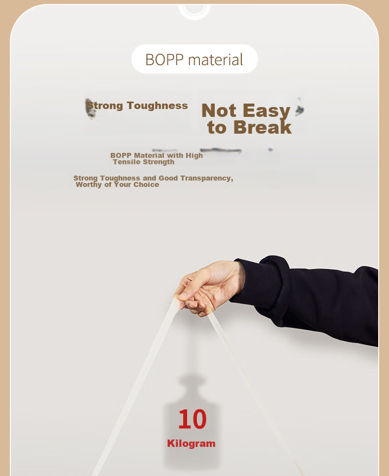 Упаковочная лента Deli JD150, 45 мм x 60 ярдов, 6 рулонов в тубусе, прозрачная