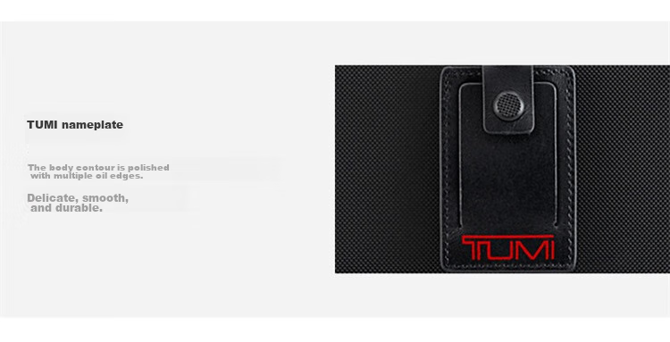 Мужская деловая сумка TUMI Alpha Series, нейлоновая сумка для ноутбука, черная