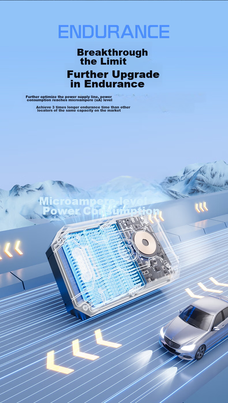 GPS-трекер TUQIANG 5G, мини-трекер для автомобиля, сверхдлительное время работы от батареи, противоугонное устройство для автомобиля