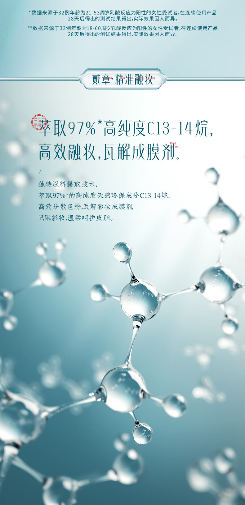 花西子精华水卸妆油温和清洁脸部敏感肌卸妆水眼唇卸便携次抛装3ml*14颗