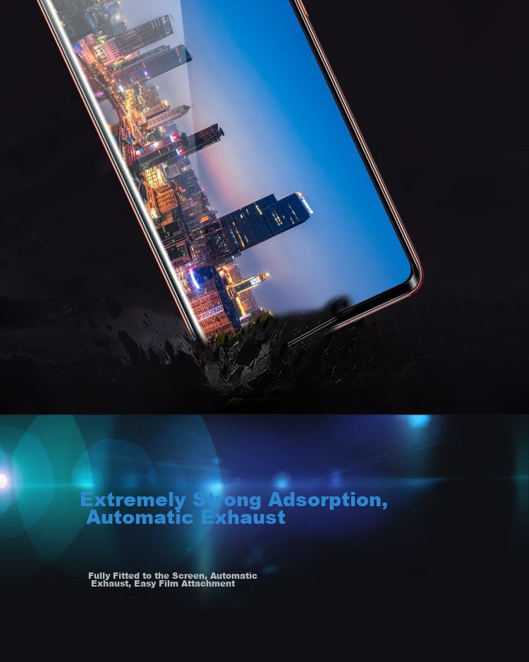 Закаленное стекло HotFire для Huawei P30, полноэкранная защитная пленка, черное