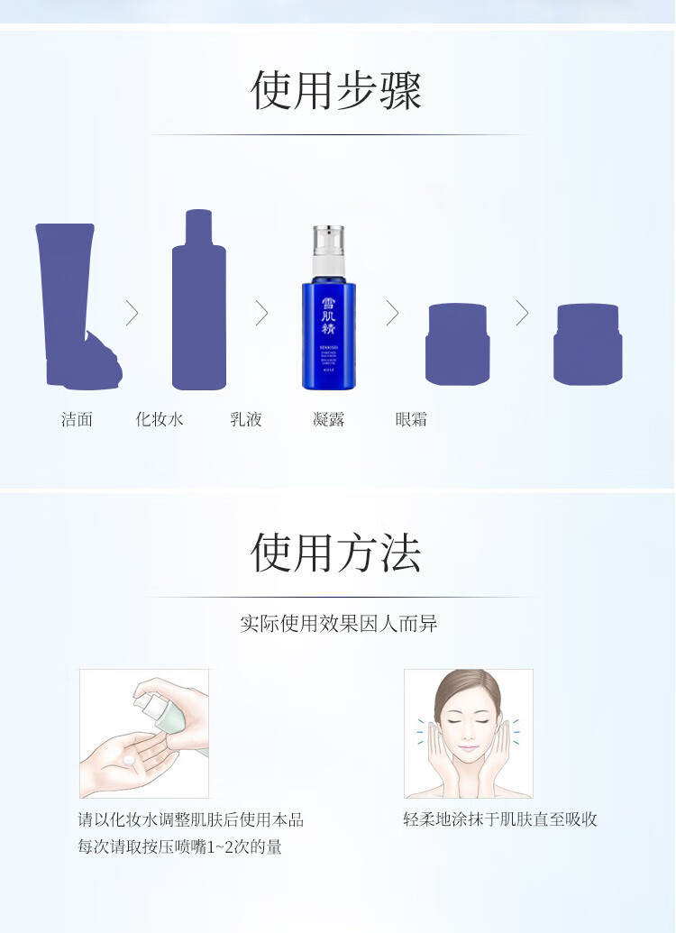 雪肌精莹润型乳液140ml 温和护肤 细致毛孔 清爽控油