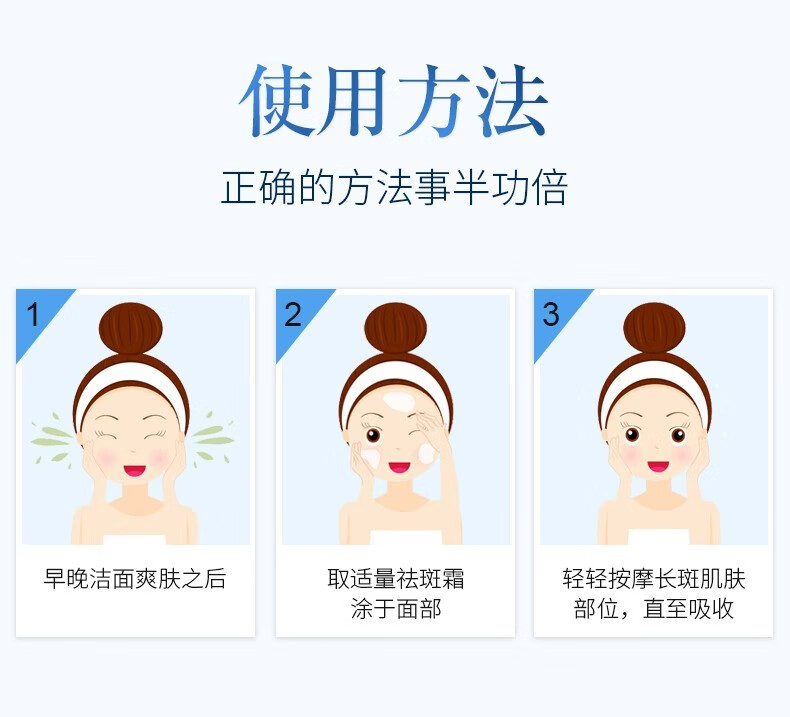 修正凝肌透白淡斑霜2*30g套装 淡化斑点去雀斑黄褐斑妊娠斑祛斑霜